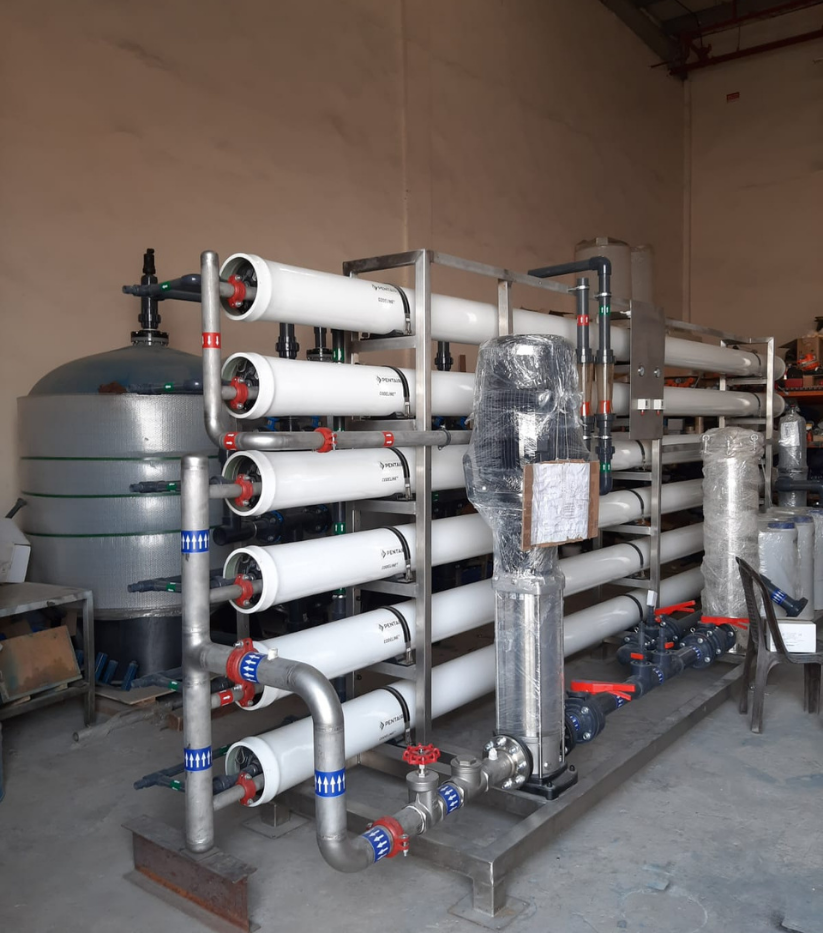Water treatment detail